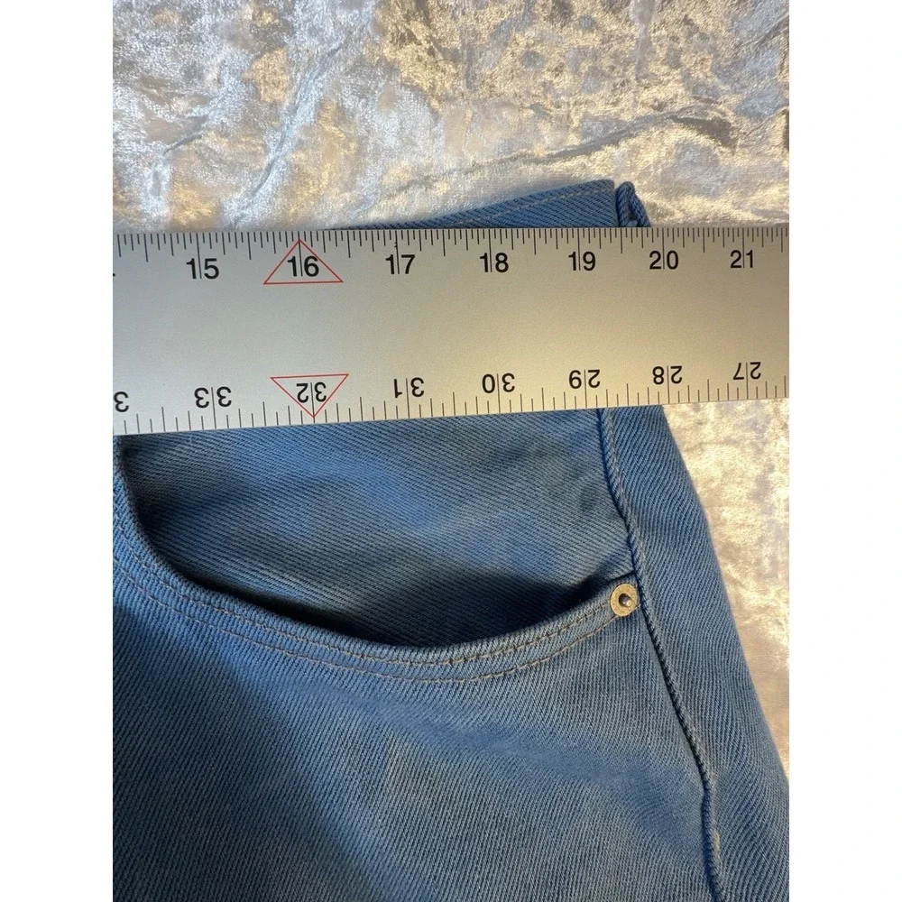 Levi's 501 Jeans Men's 38x30 Blue Straight Leg Button Fly Made in Mexico